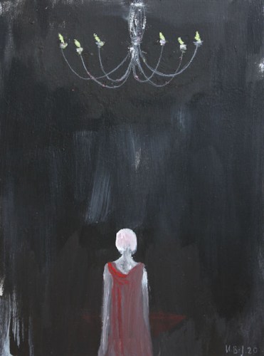 Mischtechnik auf HDF, 24 x 18 cm, 2020