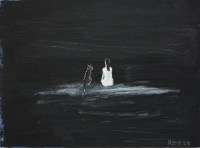 Acryl auf Karton, 17 x 23 cm, 2025